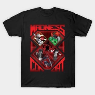 Madness combat ALL 6 MAIN CHARACTERS ART T-Shirt